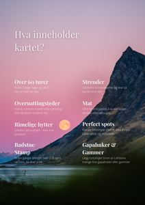 Lofoten Guide Kart (Norsk)